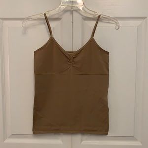 The Limited Khaki Cami Tank Shaper Like New